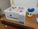 爱普生（EPSON）【6代新品】L4356墨仓式彩色无线AI学习打印机一体机家用/办公  L4266升级版(自动双面 液晶屏 白) 实拍图