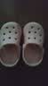 牧童儿童拖鞋男宝宝洞洞鞋软底女童卡通洗澡婴幼儿家居鞋 萌兔粉140 实拍图
