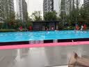 李宁（LI-NING）泳裤男士防尴尬游泳裤平角双层防走光水陆两用沙滩裤337 L 实拍图
