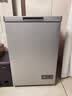 海尔（Haier）大海鲸系列100L迷你冰箱冰柜小型家用小冰柜冷柜冷冻冷藏一级能效减霜大容量PCM内胆100GHPSKD 实拍图