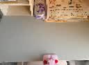 古私（Gusi）学习桌垫儿童小学生书桌垫透明水晶板学校一年级教室专用课桌垫板 实拍图