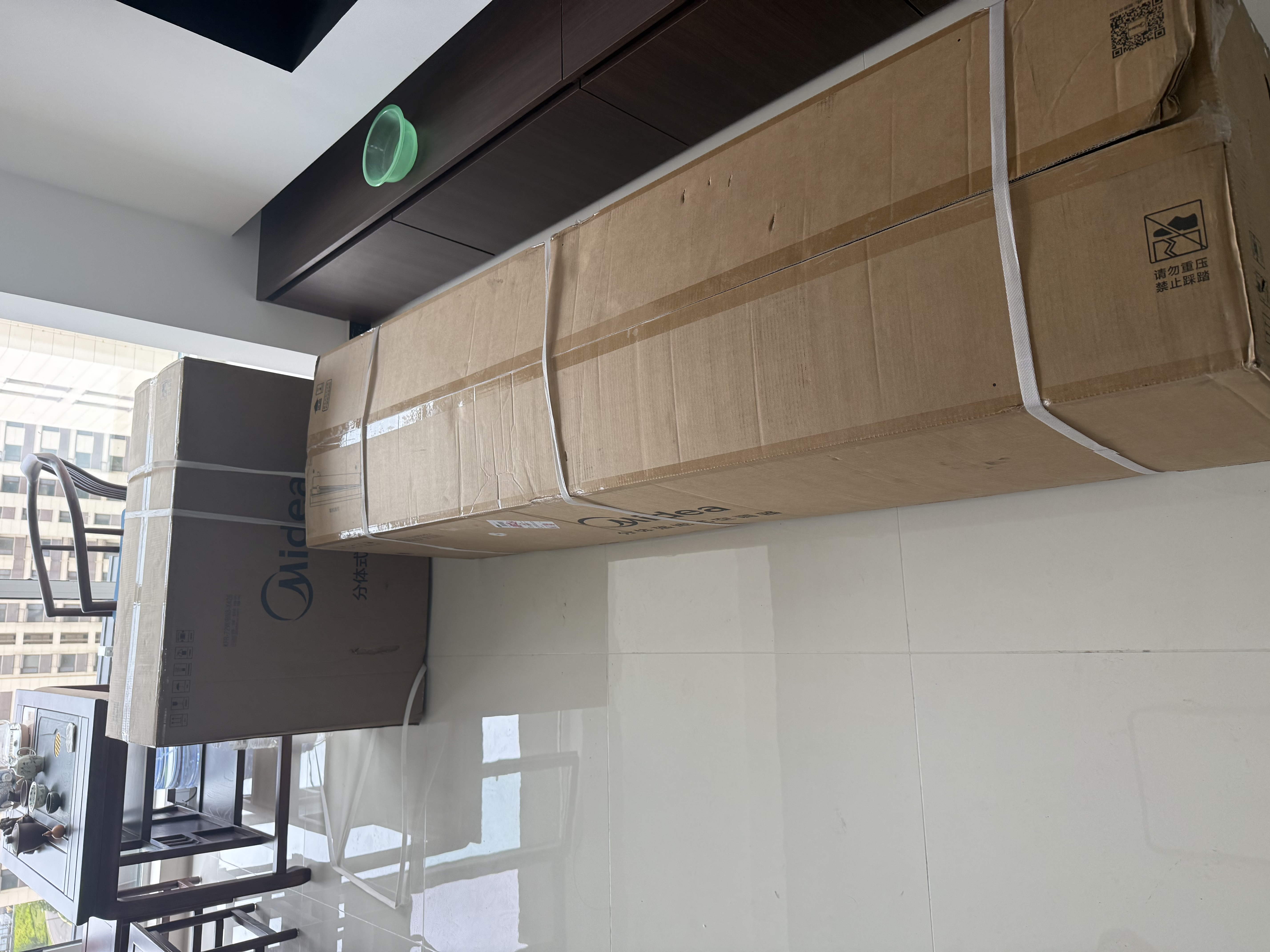 美的立式空调柜机3匹智行二代新一级能效变频大风口客厅家用智能冷暖空调立柜式KFR-72LW/N8YH2-1 实拍图