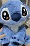 迪士尼（Disney）史迪奇怪有趣骨架款公仔玩偶毛绒玩具娃娃抱睡女孩生日礼物女友 实拍图