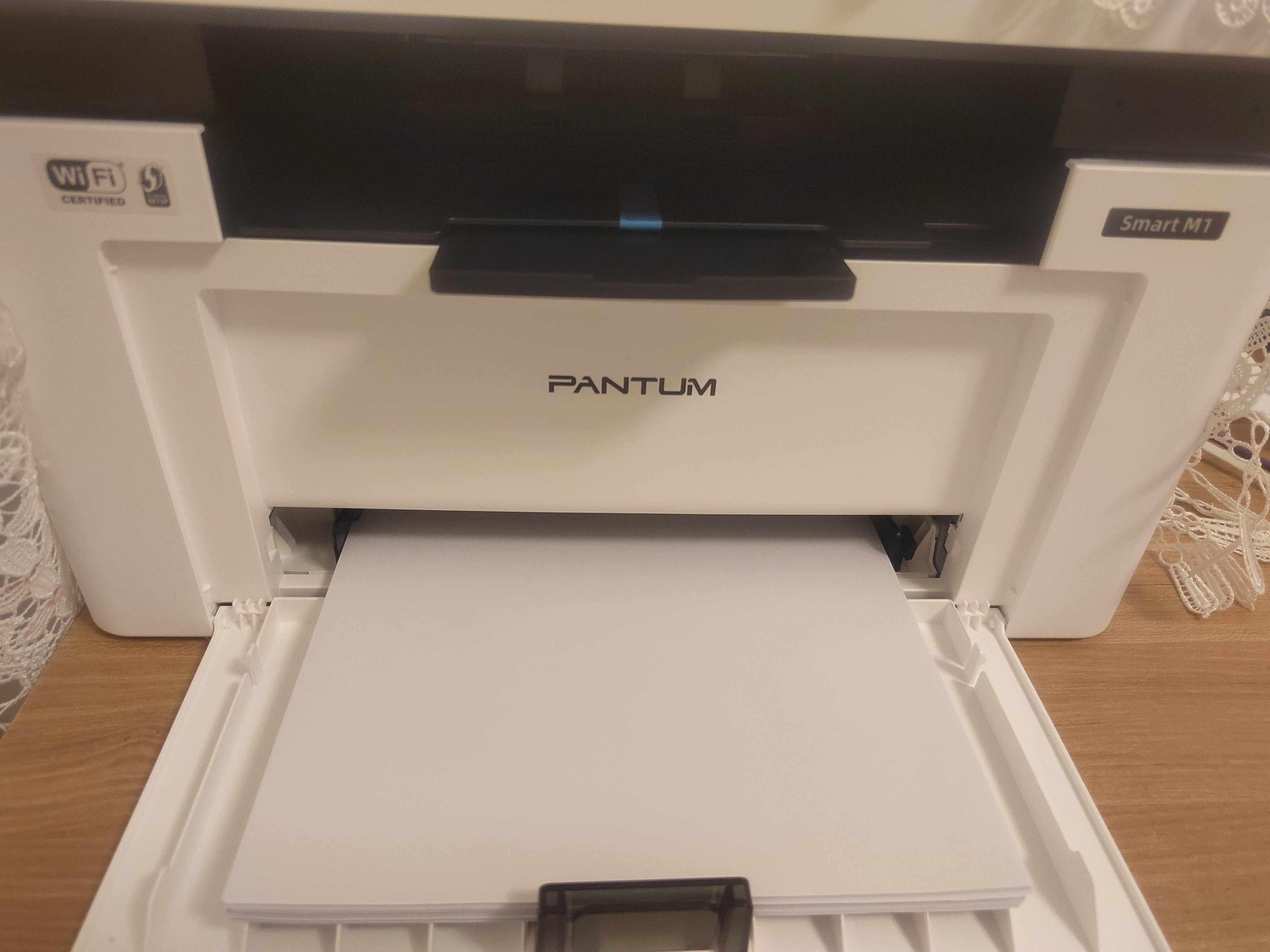 奔图（PANTUM）【京东金榜】M1黑白激光打印机 学生作业无线打印机家庭用办公  远程打印复印扫描一体机 实拍图