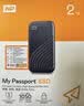 西部数据（WD）2TB NVMe 移动固态硬盘（PSSD）My Passport随行SSD type-c接口 1050MB/s 手机直连笔记本两用外接 实拍图