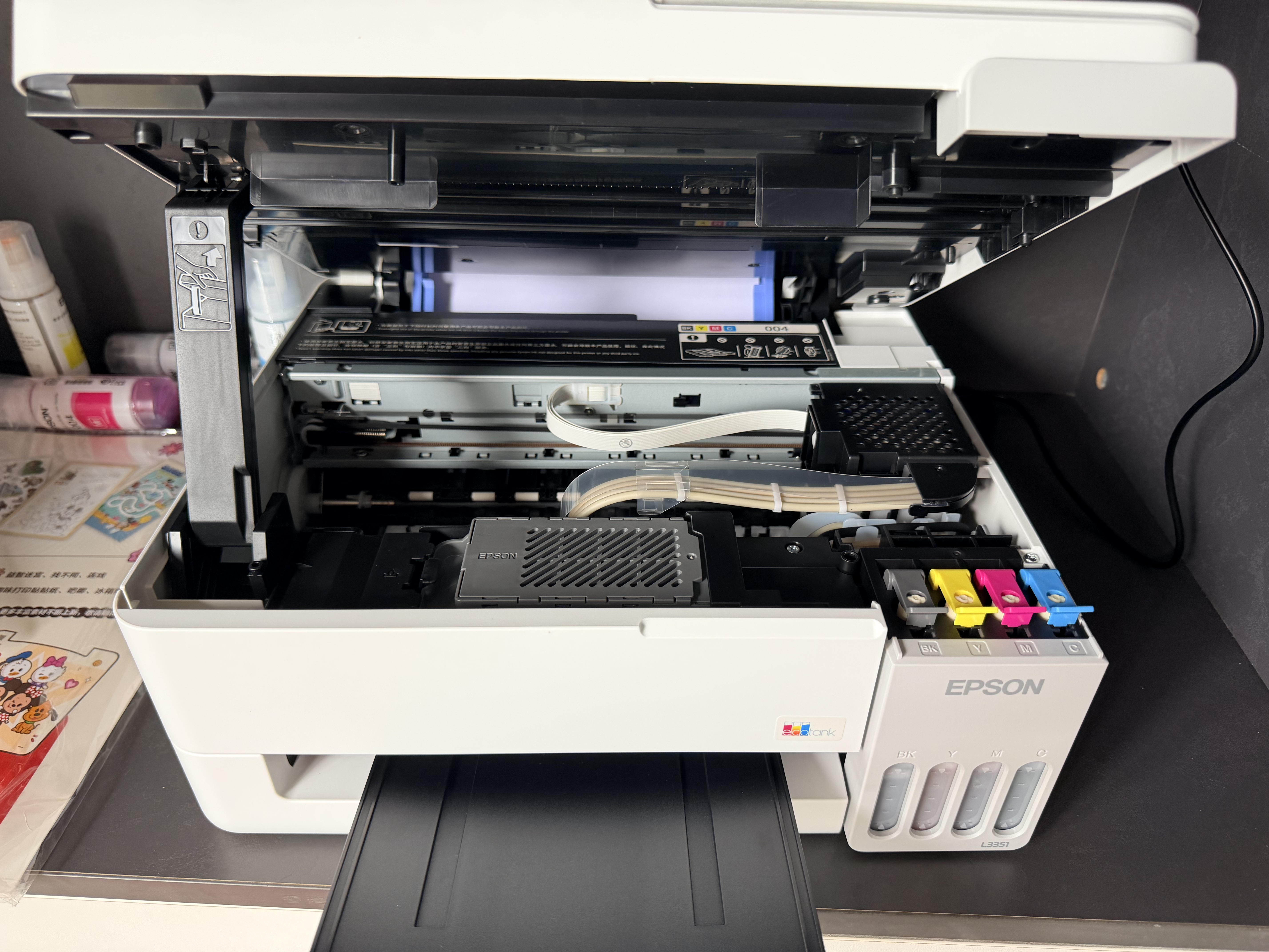 爱普生（EPSON）【6代新品】L3351墨仓式彩色打印机 微信打印/无线连接 家用AI学习打印机（打印、复印、扫描） 实拍图