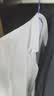罗蒙（ROMON）白衬衫男士商务职业长袖抗皱免烫弹力正装衬衣男白色短袖41 实拍图
