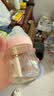 欧贝妮新生婴儿ppsu奶瓶防摔防胀气初生儿宝宝安心瓶0-6个月 210ml粉色 实拍图