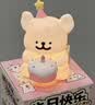 言仓线条小狗生日小夜灯拍拍灯卧室文创摆件氛围感男女生日中秋礼物 实拍图