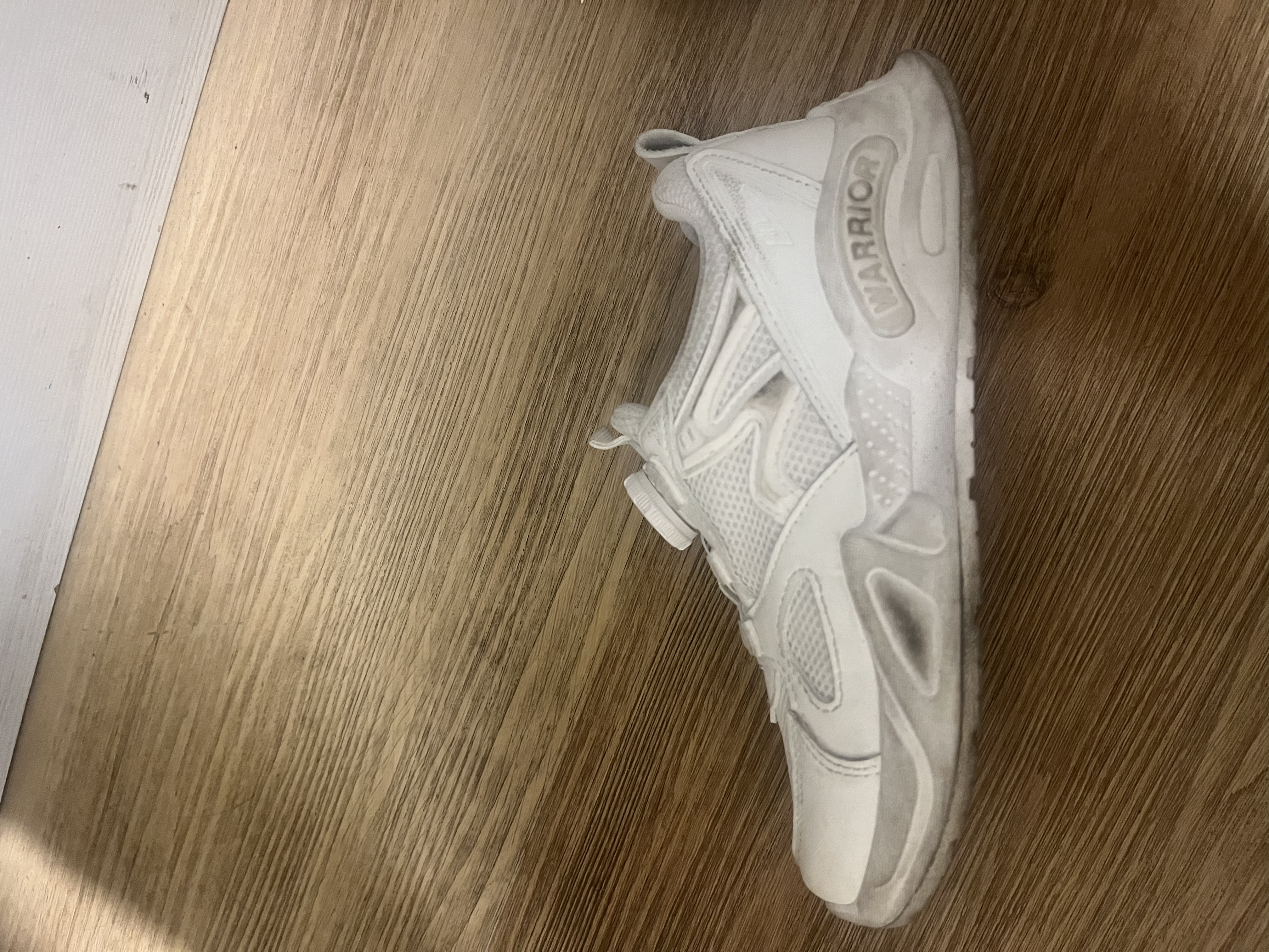 回力（Warrior）小白鞋儿童运动鞋休闲鞋男女童老爹鞋 WZ(CL)-0679 白色 34  实拍图