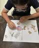 Aseblarm非遗螺钿diy手工新手入门材料包蝴蝶胸针发簪发夹饰品送朋友礼物 豪华套装172件套（10款饰品+6套螺钿+展示框） 实拍图
