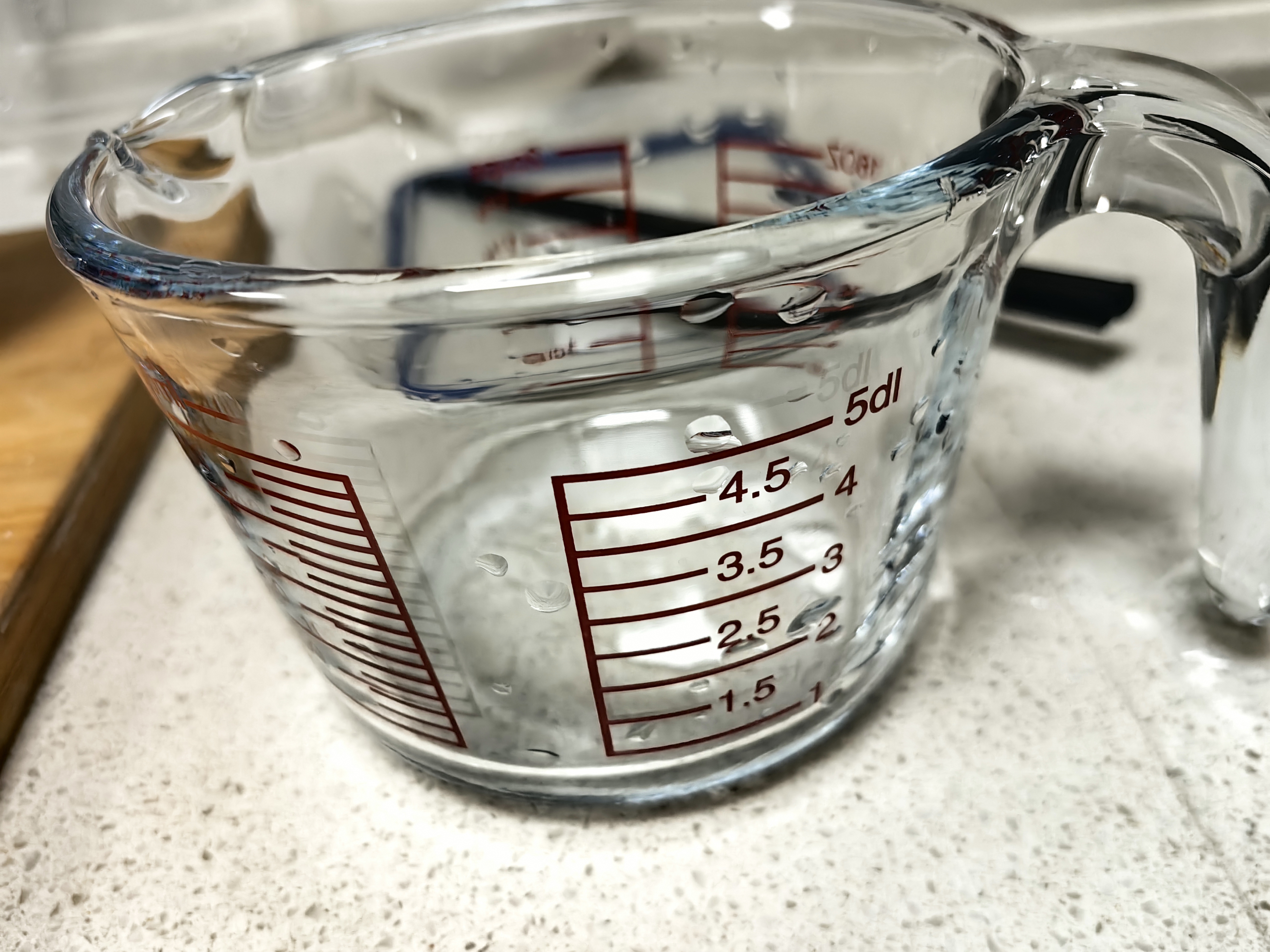 格娜斯（CRISTALGLASS）牛奶杯家用带刻度耐热玻璃杯子烘焙量杯儿童早餐杯打蛋计量厨房 实拍图