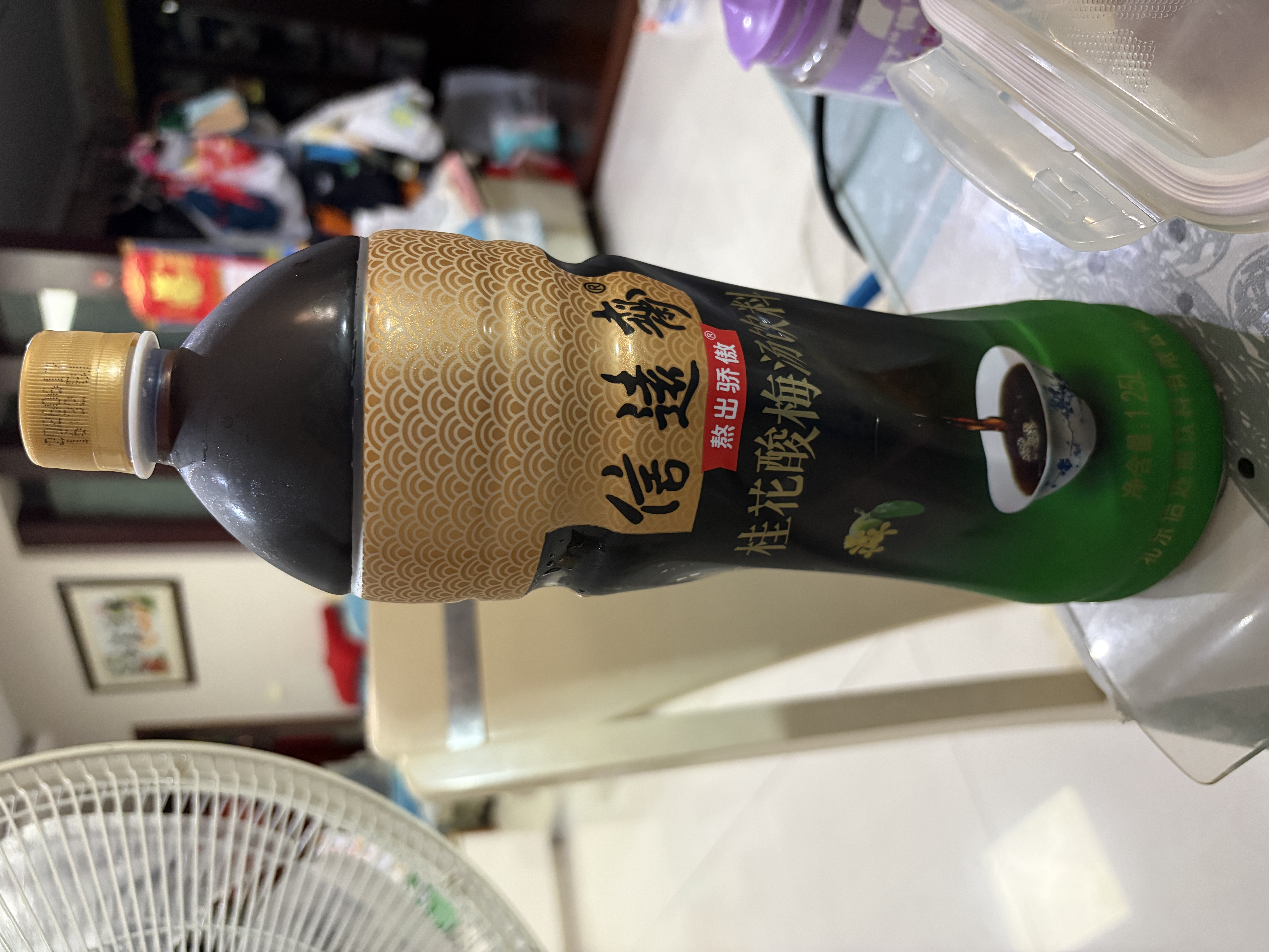 信远斋桂花酸梅汤饮料1.25L*6瓶老北京乌梅桂花汁秋季家庭聚餐火锅解辣 实拍图
