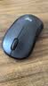 罗技（Logitech）M220 轻音鼠标 无线鼠标 办公鼠标 对称鼠标 带无线微型接收器 灰黑色 实拍图