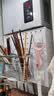霓峰燃气热水器遮挡罩免打孔洞洞板墙面管道遮挡壁挂炉装饰墙壁置物架 【北欧白】35*30*15cm 实拍图