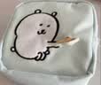 得力事务包零钱包自嘲熊正版IP联名可爱卡通零钱包袋书包挂件生日礼物收纳包袋挂件 ZCX753 实拍图