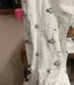 红豆儿童睡衣男女童春夏薄款纯棉家居服套装长袖裤空调服J3129绿色160 实拍图