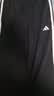 阿迪达斯（adidas）女裤 2026年秋季新款运动裤三条纹直筒香蕉裤时尚垂感弯刀裤子女 针织透气/直筒/主推 L 实拍图