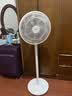 美的（Midea）【加大网罩】七叶轻音柔风电风扇/家用省电落地扇/小型台式电扇/广角摇头大风力宿舍风扇 SAE35CA1 实拍图