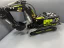 赟娅编程遥控挖掘机模型高难度拼装积木12岁以上巨大型玩具少年礼物男 【旗舰双控版】重型挖掘机1994pcs/仿真氛围灯/礼盒款 10-15岁高级实用男孩生日礼物黑科技 实拍图