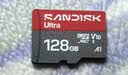 Sandisk闪迪128GB TF（MicroSD）内存卡 A1 U1 C10 至尊高速移动版存储卡 读速195MB/s 手机平板游戏机内存卡 实拍图