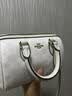 蔻驰（COACH）【品牌直供】女士ROWAN中号单肩斜挎波士顿包白色CW329礼物次日达 实拍图