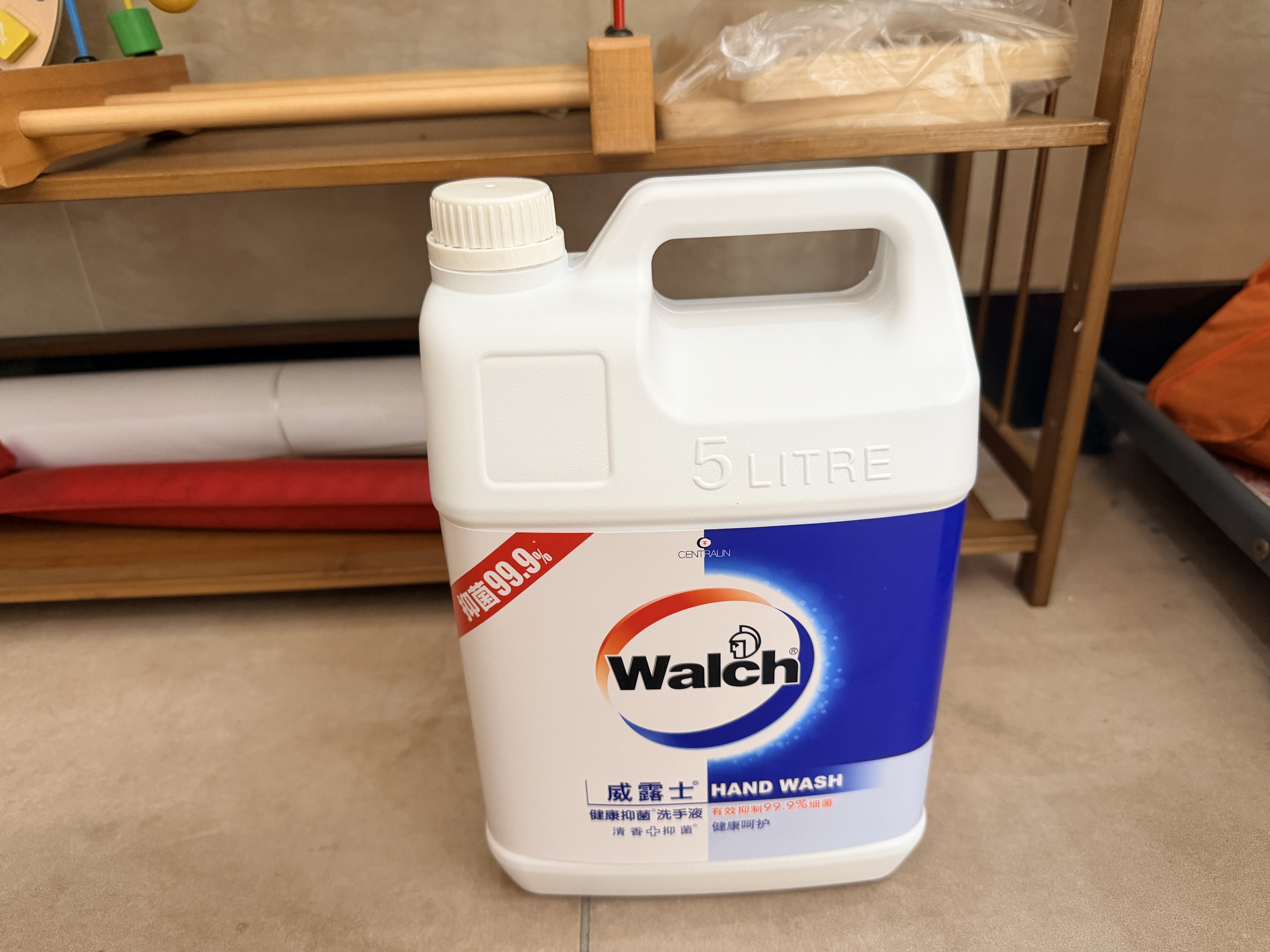 威露士健康抑菌洗手液补充装5L 泡沫丰富杀菌99.9%家庭酒店餐厅大桶 实拍图
