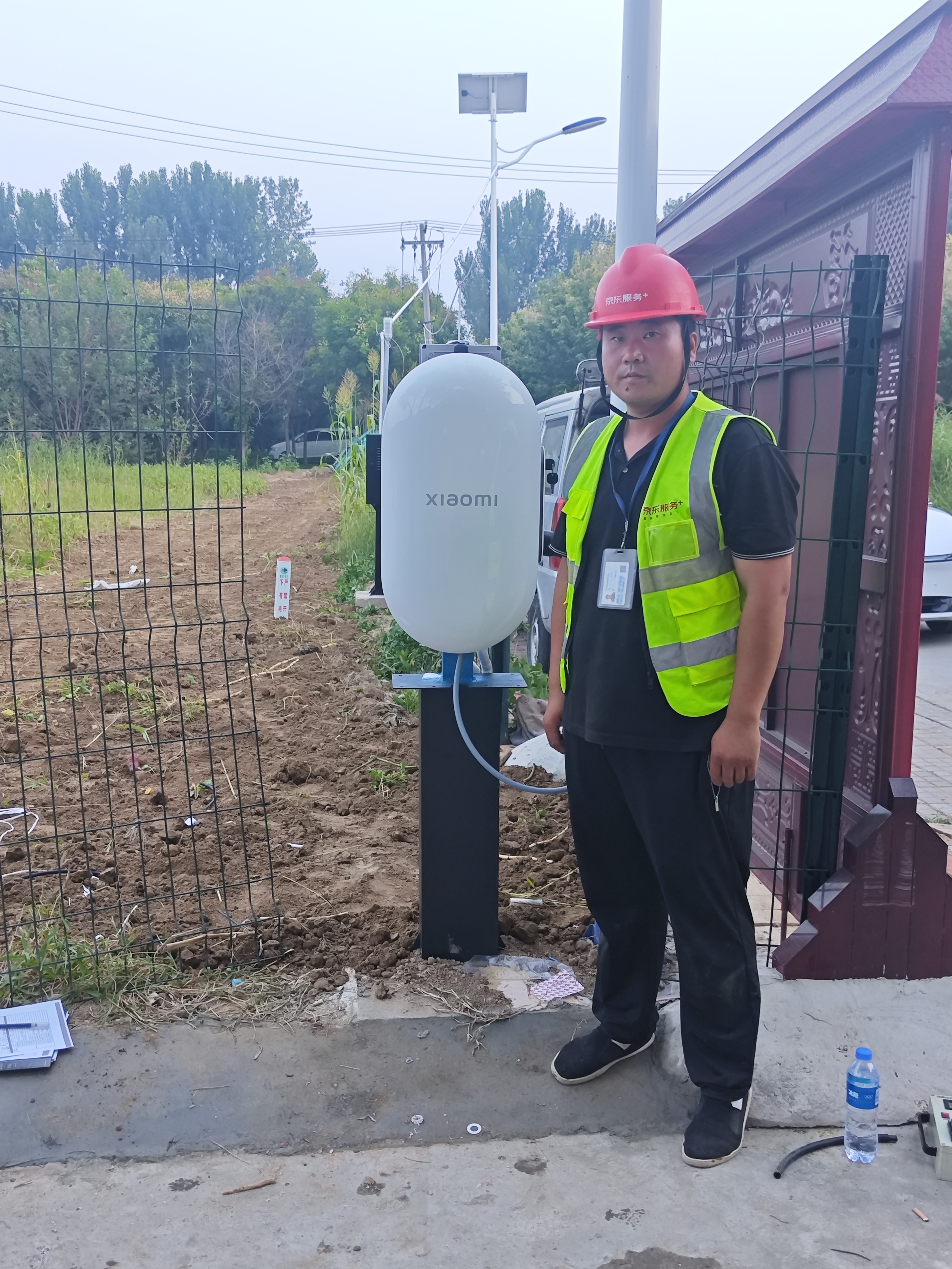 小米汽车多合一家用7kW充电桩/放电枪/户外便携随车充 原厂 0M安装 珍珠白 Su7Yu7澎程 多品牌兼容 实拍图