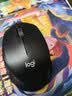 罗技（Logitech）M330 静音鼠标 无线鼠标 办公鼠标 右手鼠标 带无线微型接收器 黑色 实拍图