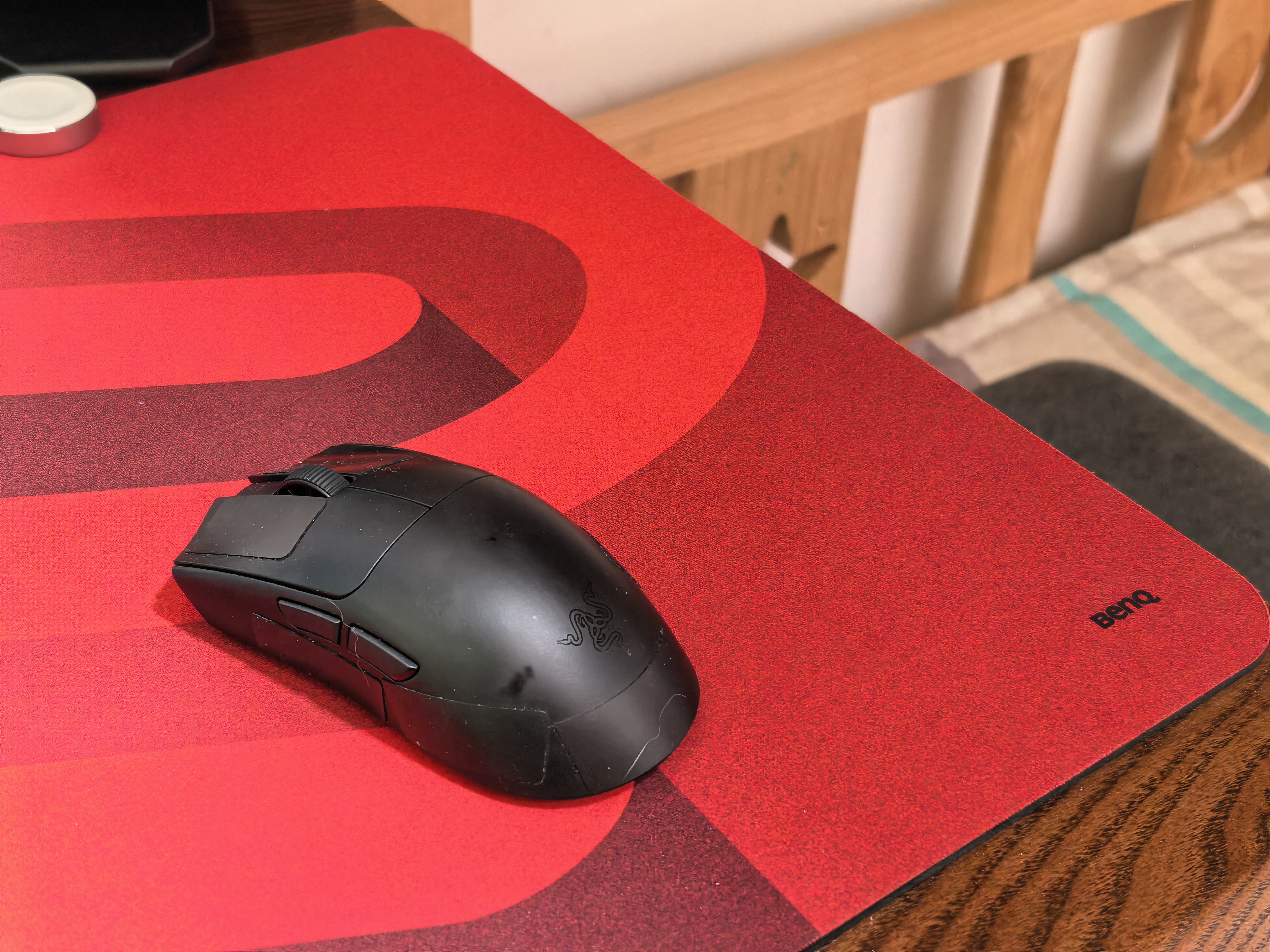 卓威ZOWIE G-SR-SE II 炽电竞鼠标垫 细面鼠标垫 fps游戏鼠标垫 电竞桌垫gsrse炽升级款（随机发货） 实拍图