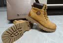 骆驼（CAMEL）王俊凯同款铠甲马丁靴高帮户外工装大黄靴男 GE122W7757T 金黄 42 实拍图