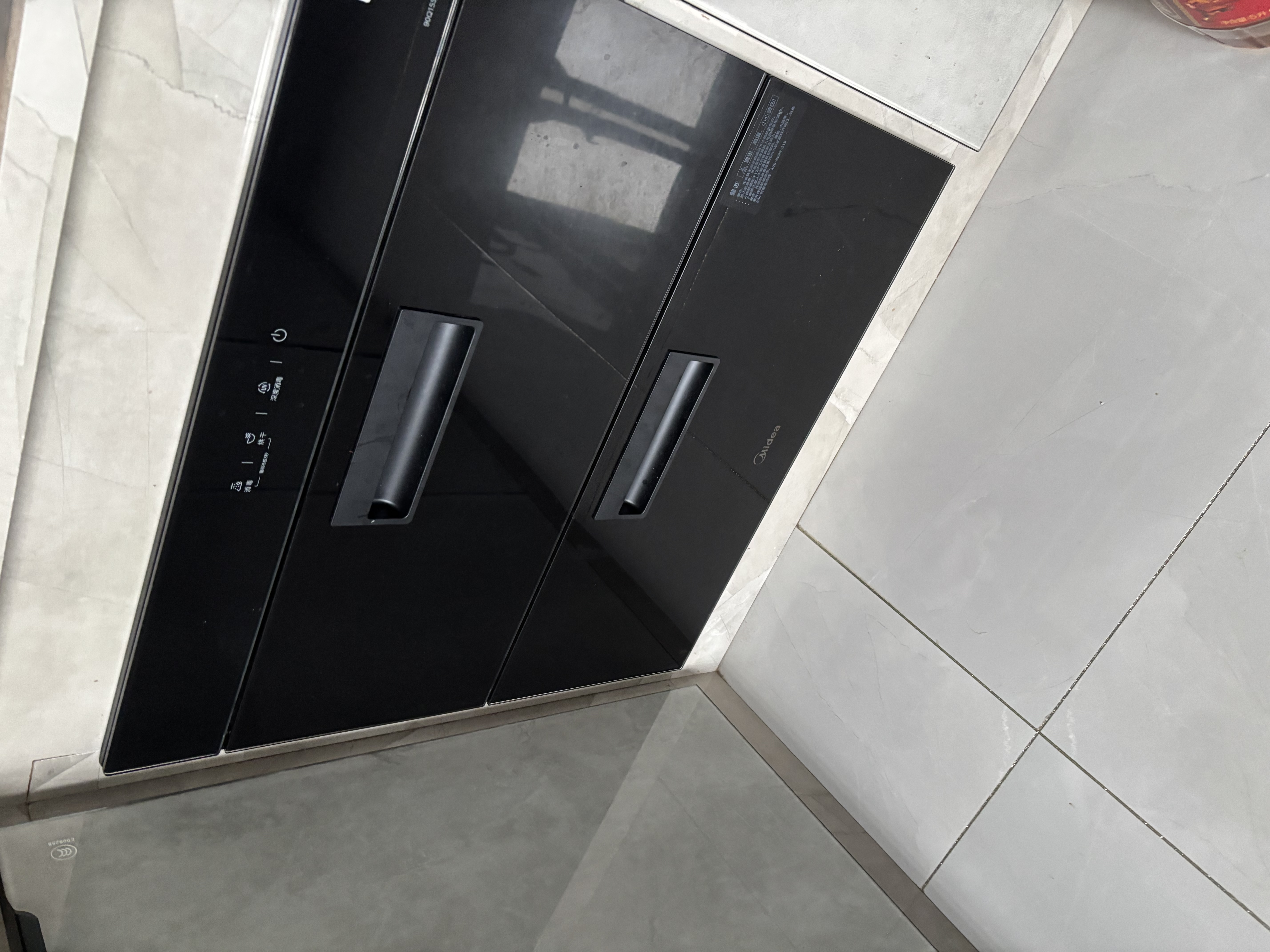 美的（Midea）【新国标新品】暖阳消毒柜嵌入式家用 双层大容量消杀餐具碗筷柜 二星级 105升消毒柜 90Q15S Max 实拍图