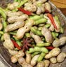 鲜花生毛豆组合500g 实拍图