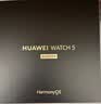 华为HUAWEI WATCH 5 46mm基础款深锖色不锈钢表壳苍穹黑首创X-TAP智感窗eSIM通话手表 实拍图