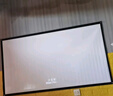 宏影（HONGYING） 80英寸16:9高清3D/4K壁挂幕布免打孔安装简单投影机挂钩幕布 家用投影仪幕布可移动可收卷 实拍图
