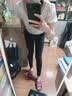 笙格儿德绒秋裤女加绒打底裤春薄绒裤内穿大码紧身线裤保暖裤子女秋冬季 黑色 L (95-115)斤 实拍图