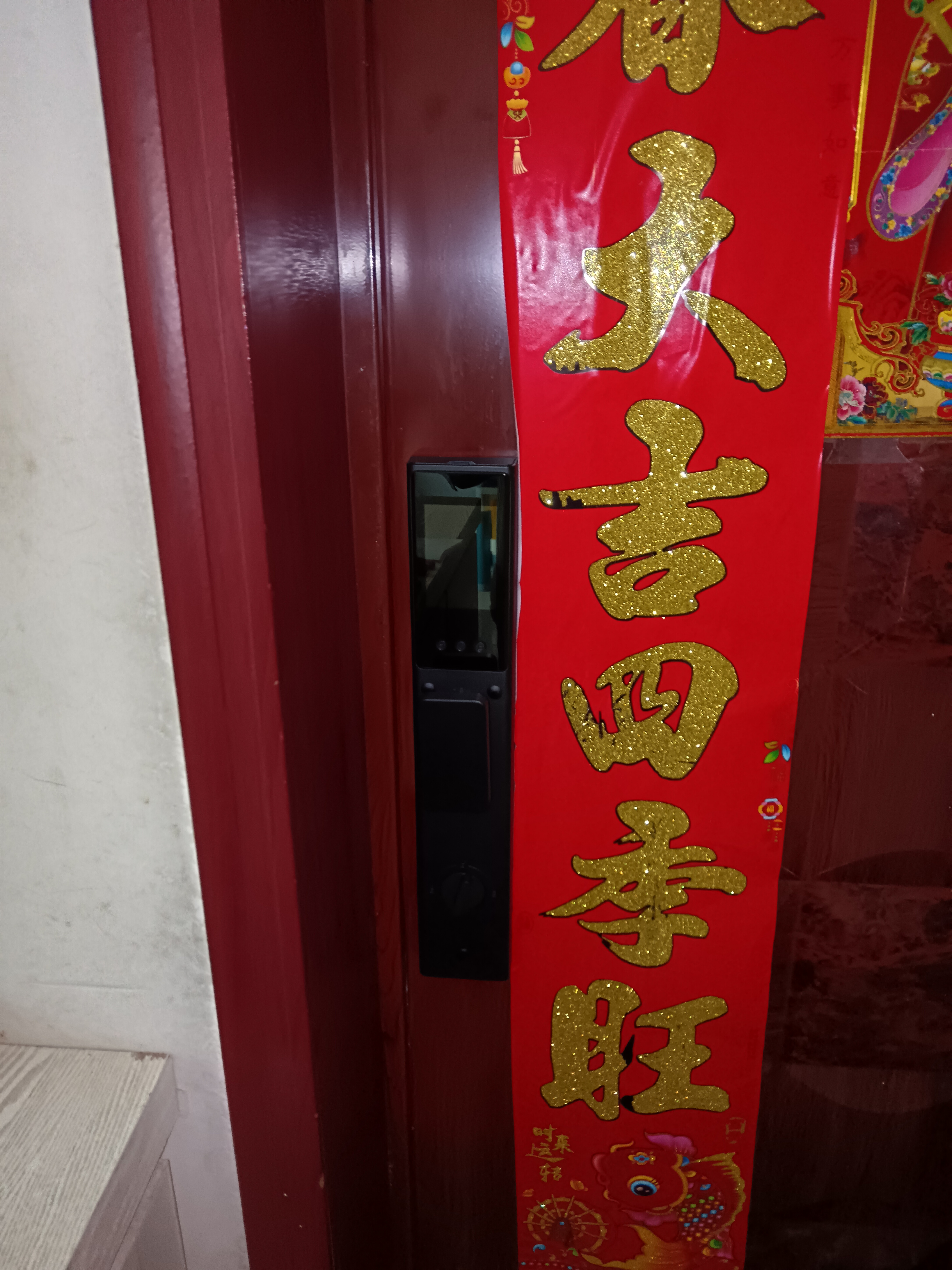 BECK智能门锁人脸猫眼智能锁家用指纹锁入户门电子锁天枢Q10 PRO 实拍图