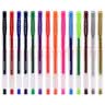 uni三菱【热门商品】uni-ball UM-100黑色中性笔0.5mm黑笔签字笔商务学生考试专用水性笔套装 10支 实拍图