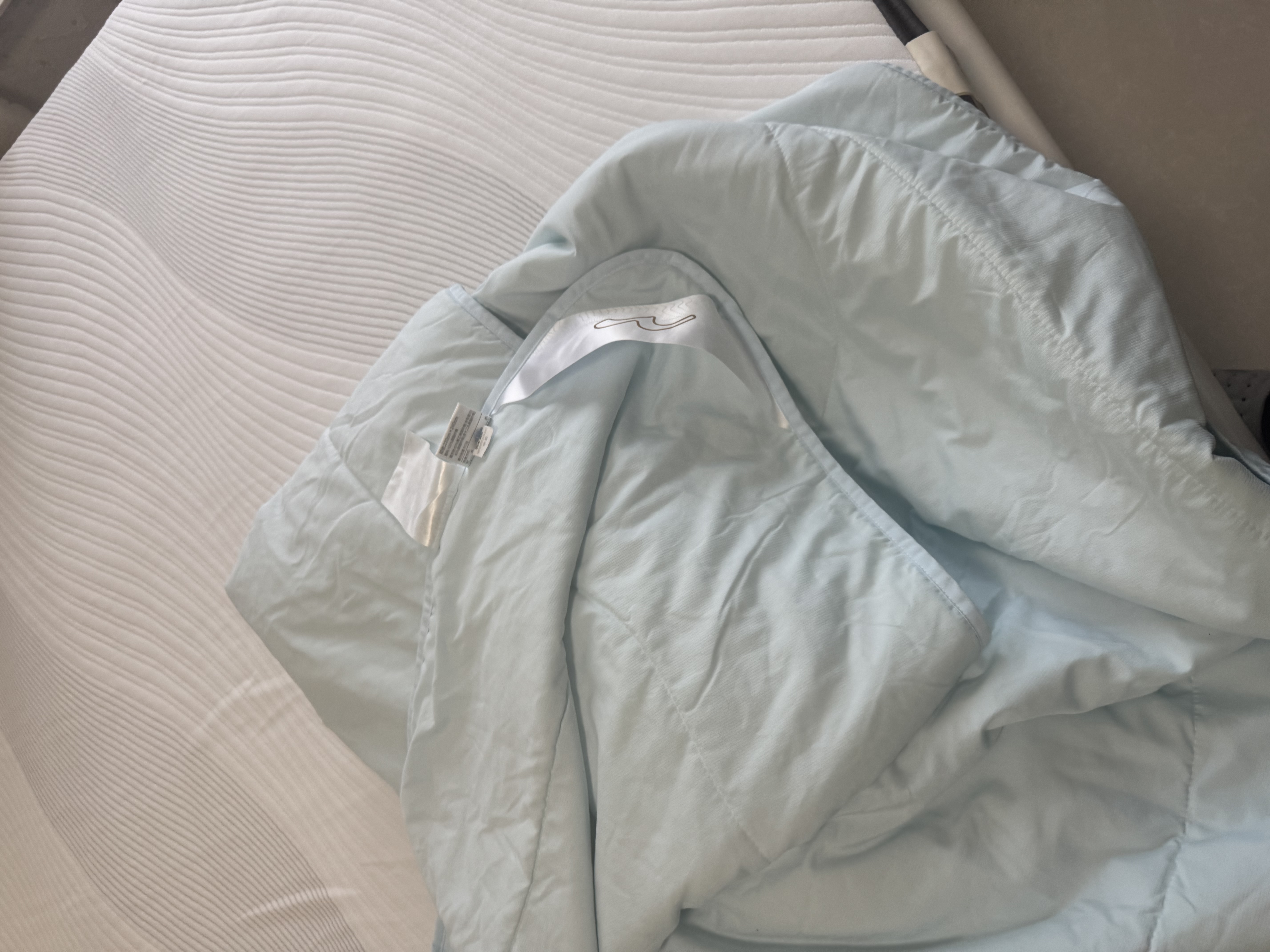 水星家纺大豆被子夏凉被双人空调被夏季可机洗夏被芯薄被220x240cm约3.6斤 实拍图