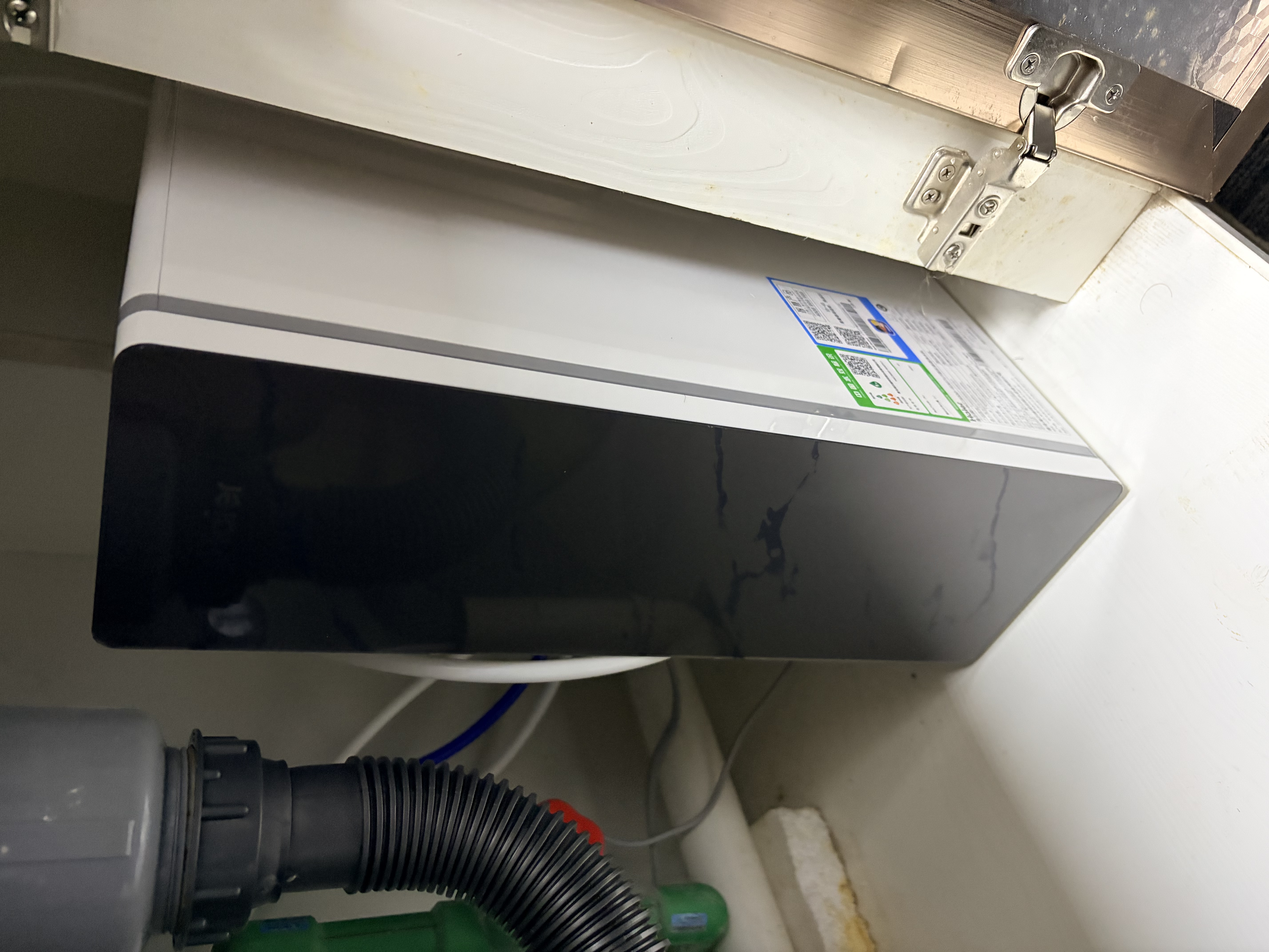 海尔（Haier）【883升级款】鲜活水Pro+6年真长效1200G整机0阻垢家用净水器UV龙头杀菌双守护智能双水可直饮R307 实拍图