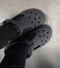 卡骆驰（CROCS）经典玛丽珍芭蕾洞洞鞋|210581 黑色   37 /38(230mm) 实拍图