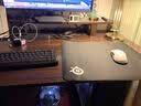 赛睿（SteelSeries）QcK Large(QcK+)游戏鼠标垫大号 donk同款鼠标垫游戏电竞 fps顺滑鼠标垫 CSGO/打瓦L号450*400*2mm 实拍图