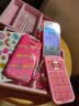 HMD芭比手机Barbie Phone礼盒套装4G全网通 传承诺基亚经典 翻盖学生备用时尚手机礼品礼物 魔力粉 实拍图