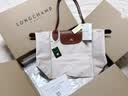 LONGCHAMP珑骧Le Pliage Original系列女士中号托特包饺子包单肩包长柄 实拍图