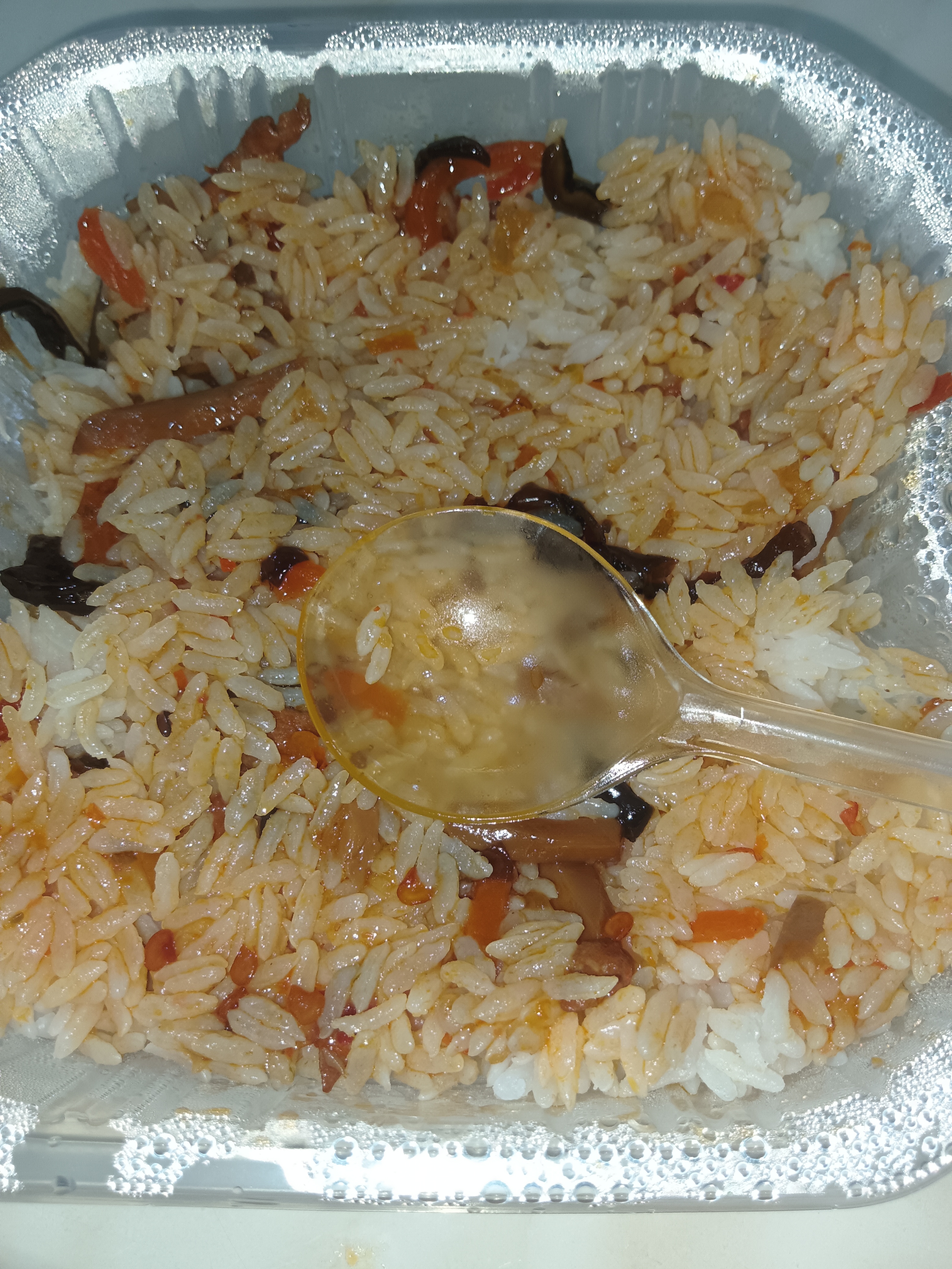 丝米达重庆牛油自热火锅方便速食快餐自热米饭混合套餐 鱼香肉丝自热米饭饭1盒装 实拍图
