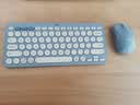 罗技（Logitech）时尚系列K390无线蓝牙键盘 超薄便携  K380升级版蓝色 79键 实拍图