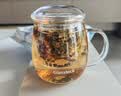 GLASSLOCK玻璃茶杯男女士专用茶水分离泡茶耐高温杯子过滤花茶杯500ml 实拍图
