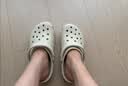 卡骆驰（crocs）经典Clog男女洞洞鞋一脚蹬沙滩鞋 骨白  36  实拍图
