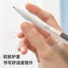 得力（deli）开学必备用品臻顺滑按动中性笔签字笔 办公中性笔 0.5mm子弹头 12支/盒黑色 S18高考考试 实拍图