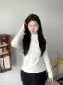 猫人【德绒羊毛】高领打底衫女春季保暖针织毛衣长袖内搭T恤衫上衣 实拍图